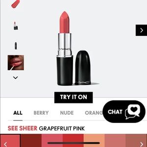 💄NIB MAC Lustre Lipstick - See Sheer